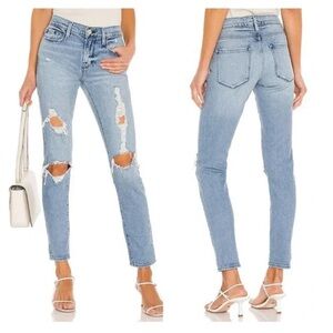 Frame La Garcon Jeans in Beldon Rips, size 26